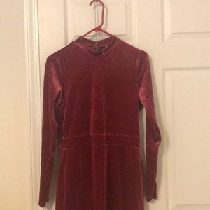 H&M velvet dress